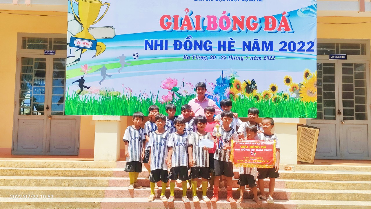 BAN CHỈ ĐẠO HOẠT ĐỘNG HÈ BẾ MẠC GIẢI BÓNG ĐÁ NHI ĐỒNG HÈ 2022